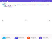 Tablet Screenshot of indigokidsacademy.com